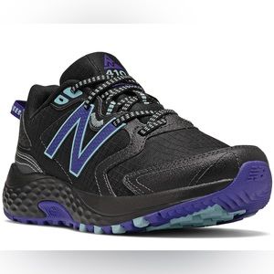Size 7 New Balance Women's 410 V7 Trail Running Hiking Shoe Black WT410BD7